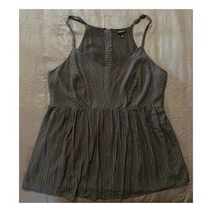 Grey and Silver Tank Top